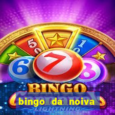 bingo da noiva para imprimir